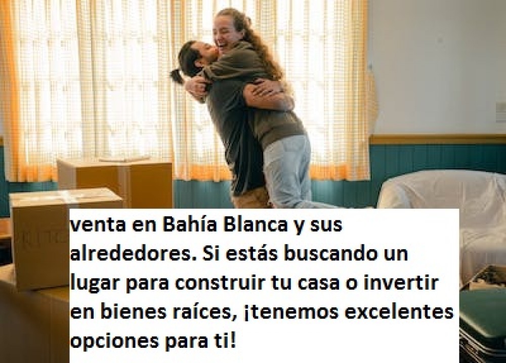 "Descubre los mejores terrenos en venta en Bahía Blanca y sus alrededores. Si estás buscando un lugar para construir tu casa o invertir en bienes raíces, ¡tenemos excelentes opciones para ti!