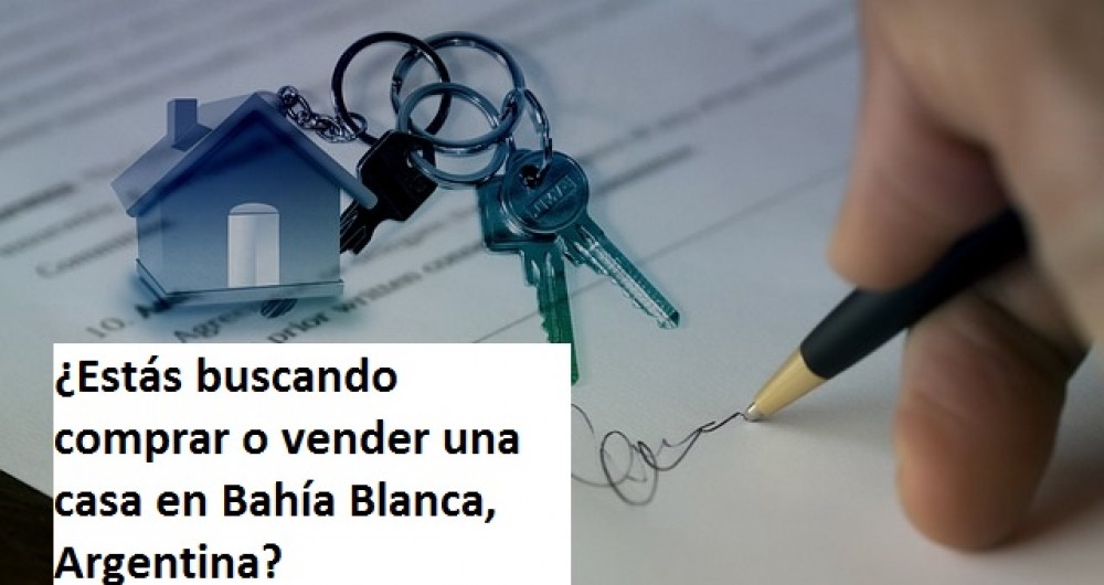 ¿Estás buscando comprar o vender una casa en Bahía Blanca, Argentina? 