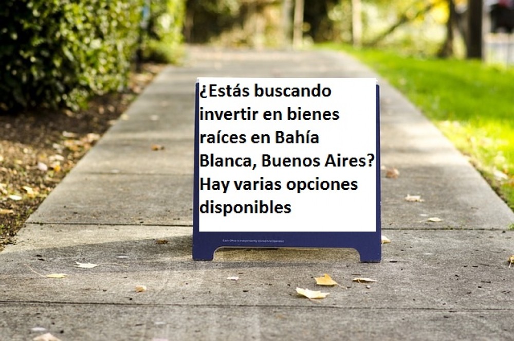 ¿Estás buscando invertir en bienes raíces en Bahía Blanca, Buenos Aires? Hay varias opciones disponibles