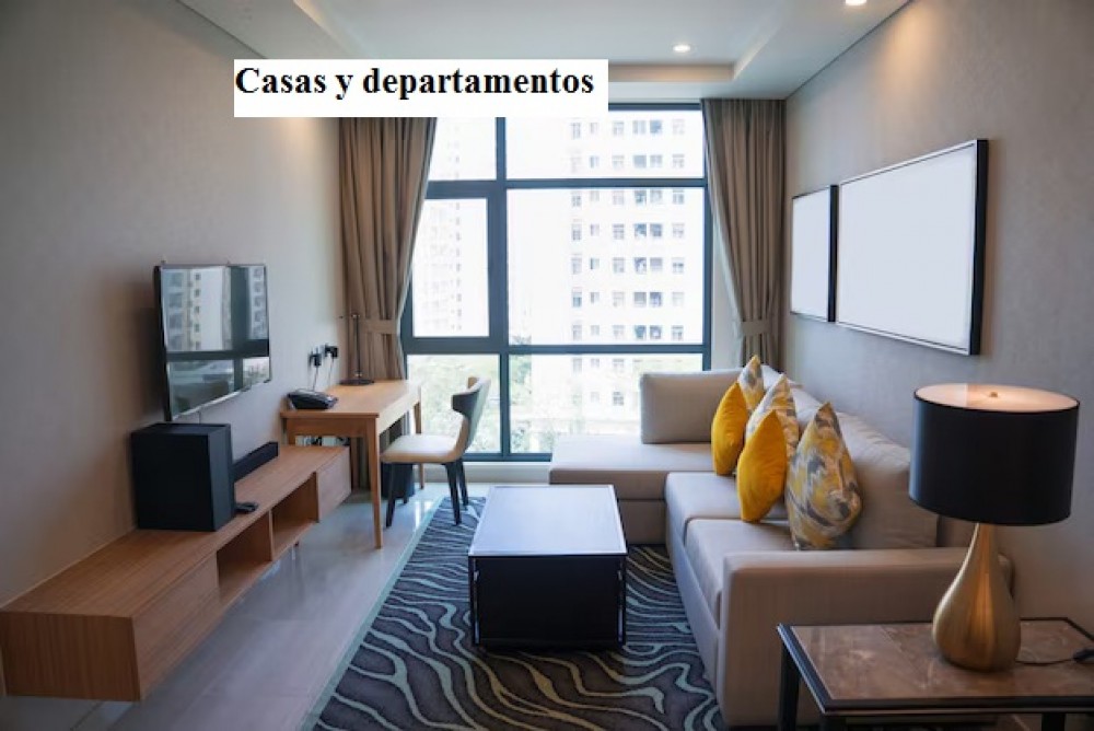 Casas y departamentos 