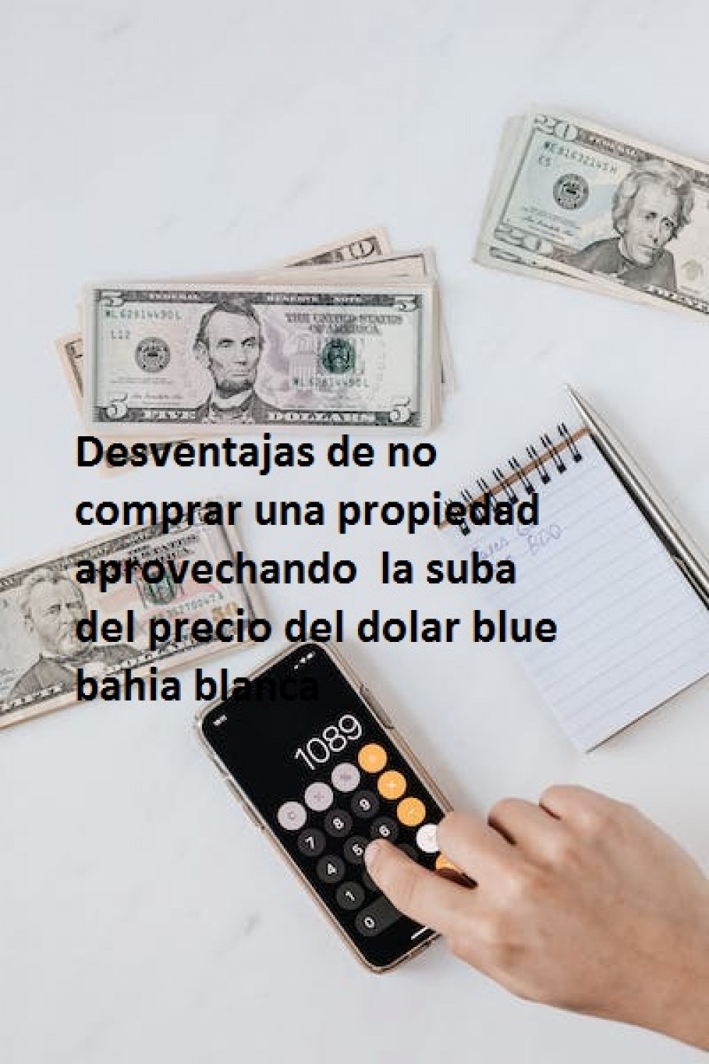 Desventajas de no  aprovechar en comprar una propiedad  aprovechando  la suba del precio del dolar blue