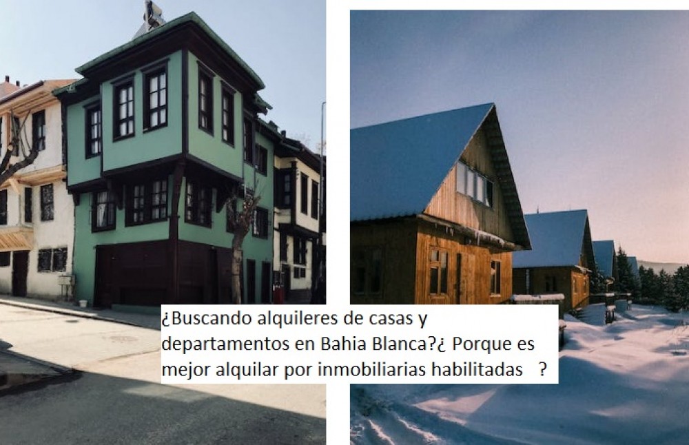 ¿Buscando alquileres de casas y departamentos en Bahia Blanca?