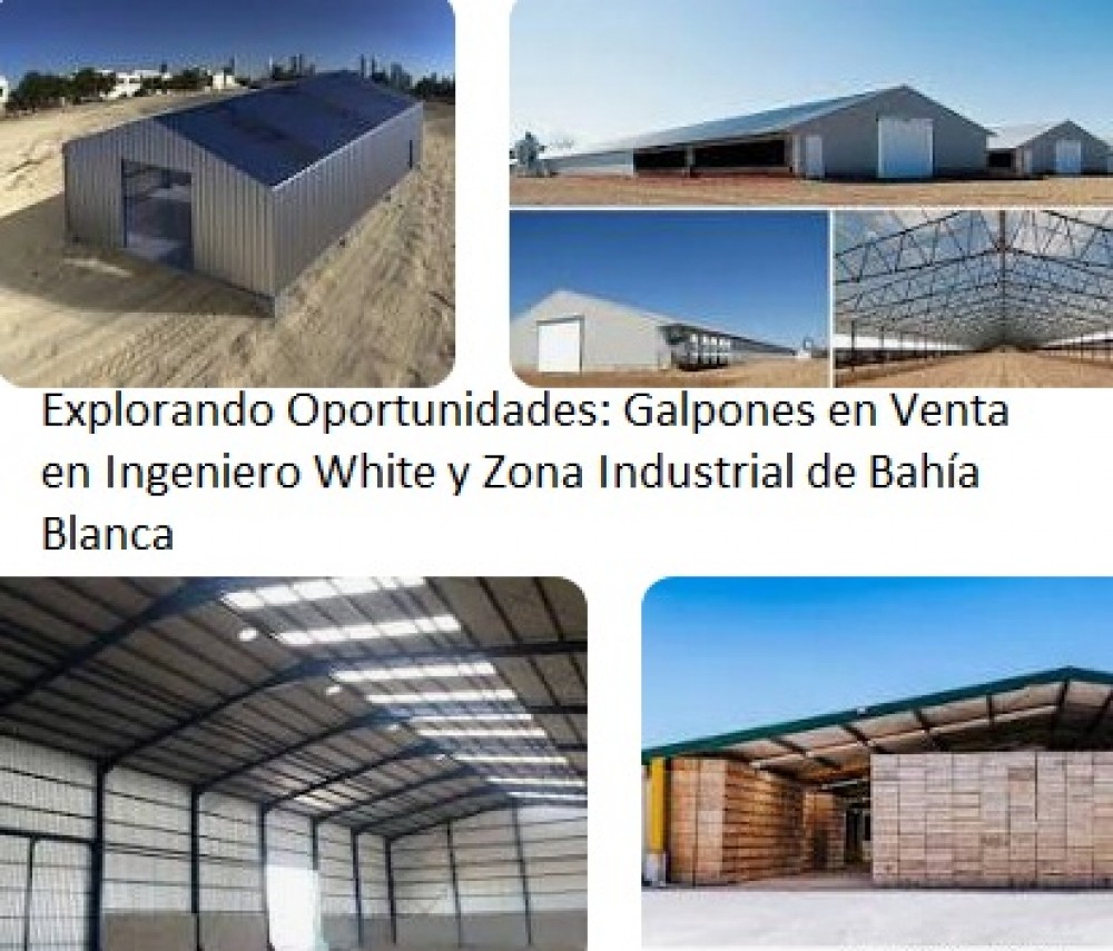 Explorando Oportunidades: Galpones en Venta en Ingeniero White y Zona Industrial de Bahía Blanca