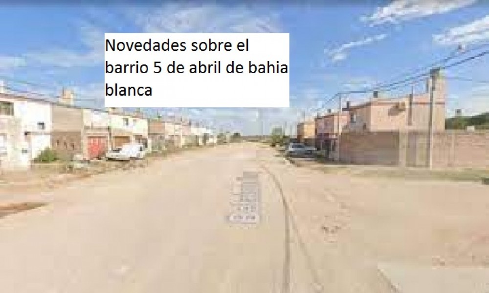 Novedades si estas buscando comprar una casa en el barrio 5 de abril de bahia blanca 