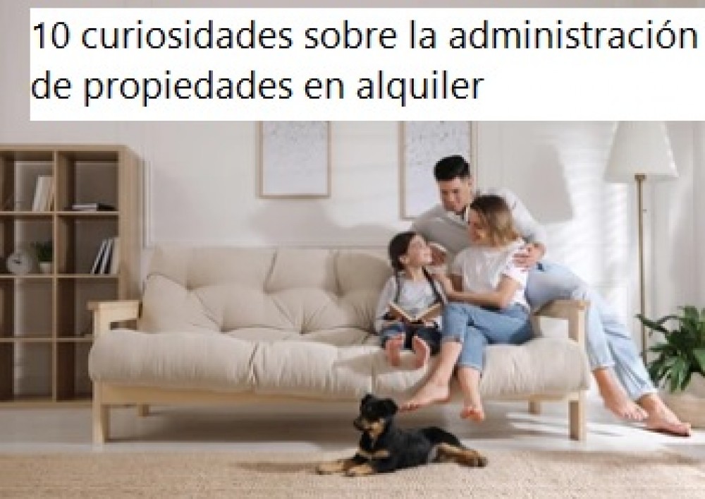 10 curiosidades sobre la administración de propiedades en alquiler