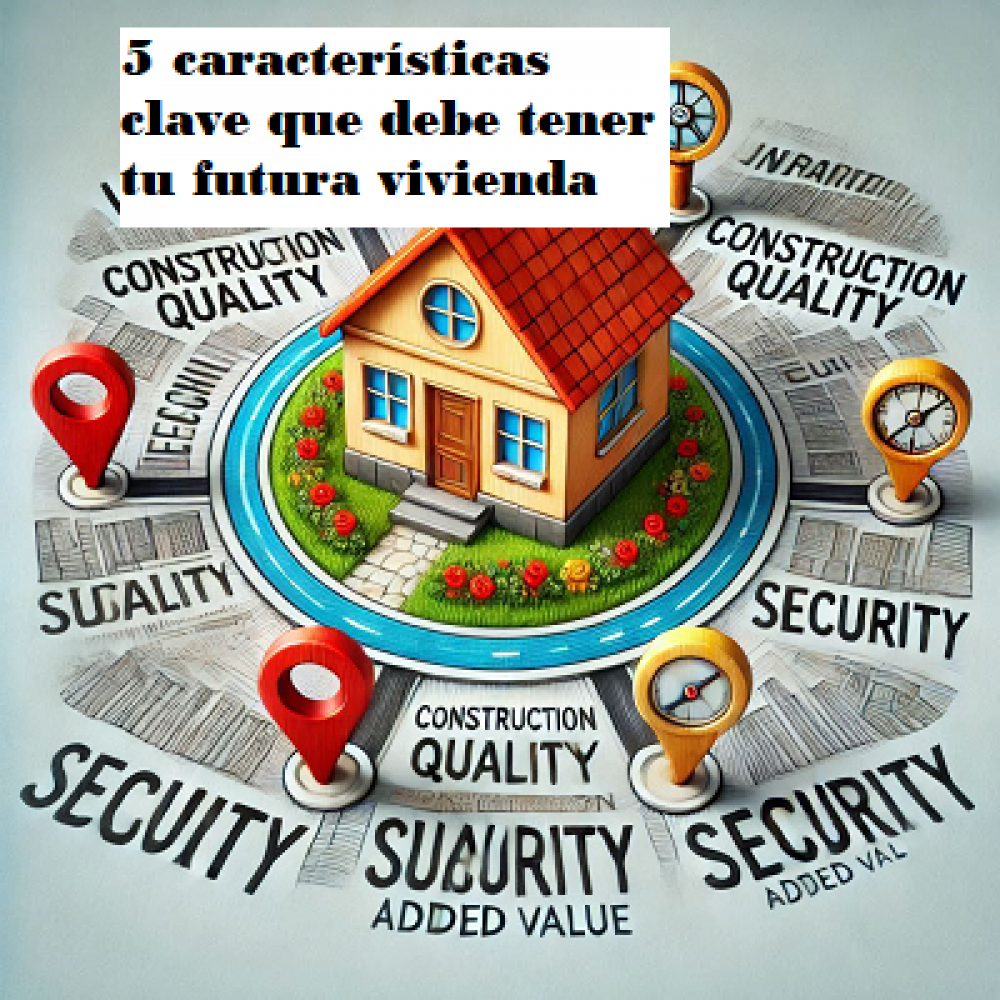 5 características clave que debe tener tu futura vivienda