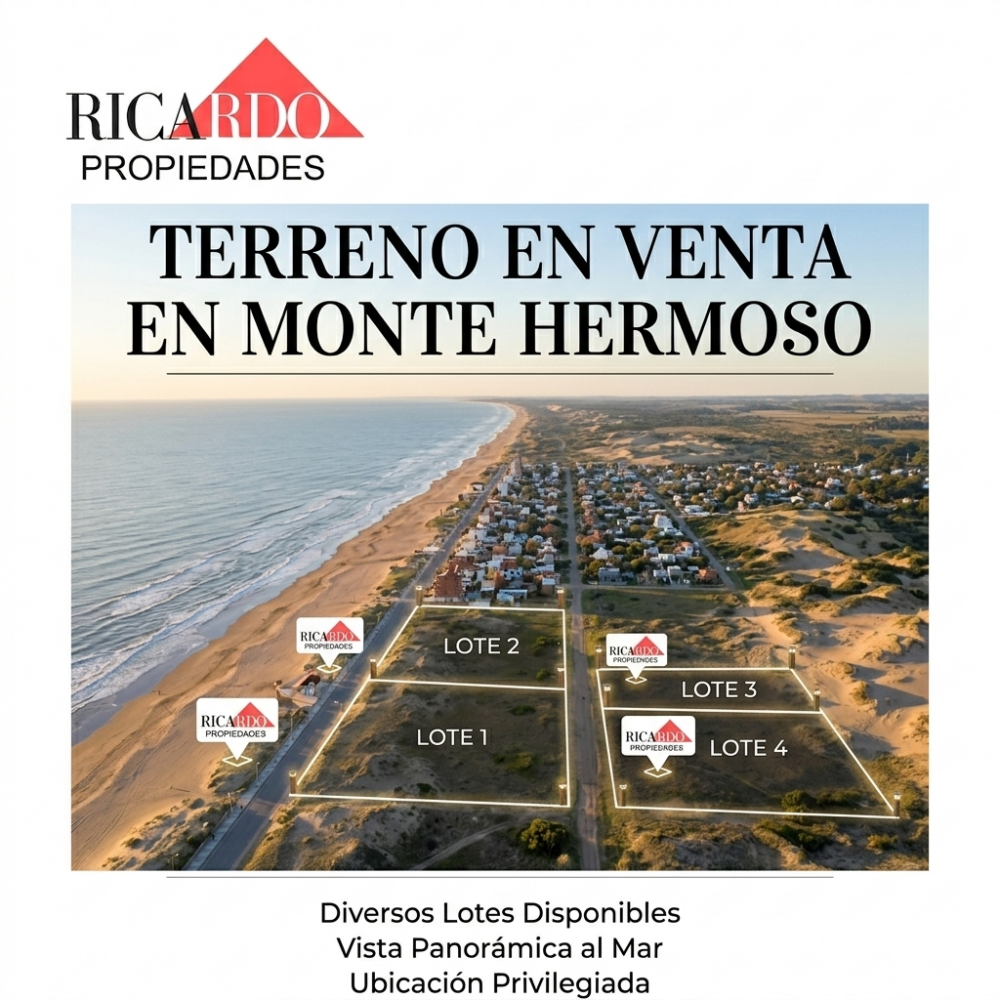 Terreno en venta en Monte Hermoso