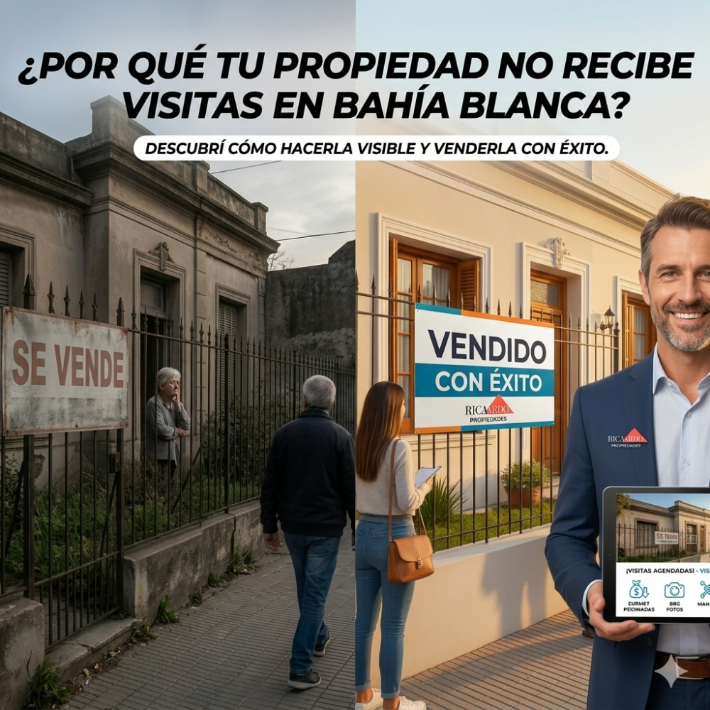 Inmobiliaria en Bahía Blanca: ¿Por qué tu propiedad no recibe visitas?