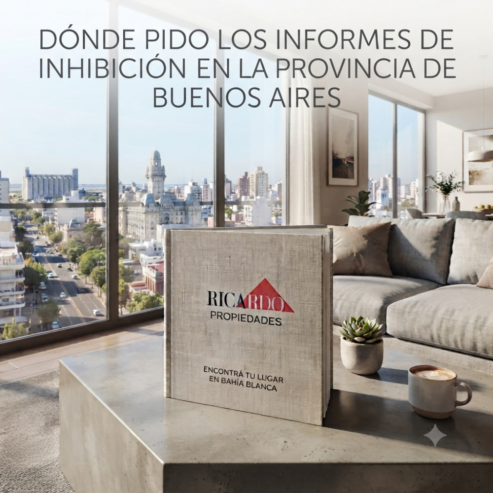 ¿Dónde pido los informes de inhibición en la Provincia de Buenos Aires?