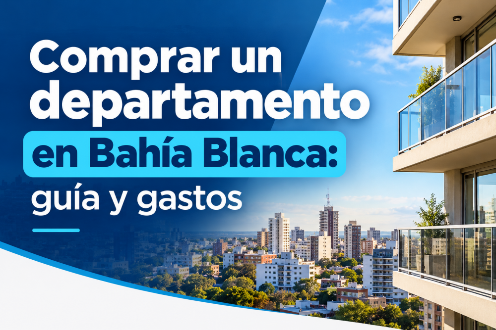 Comprar un departamento en Bahía Blanca: precios, barrios, expensas y gastos de escritura
