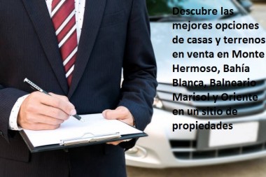 Descubre las mejores opciones de casas y terrenos en venta en Monte Hermoso, Bahía Blanca, Balneario Marisol y Oriente en un sitio de propiedades