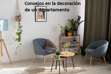 Consejos en la decoración de un departamento