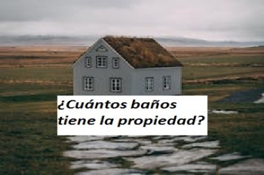 ¿Cuántos baños tiene la propiedad?