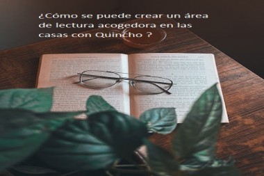 ¿Cómo se puede crear un área de lectura acogedora en las casas con Quincho en venta?