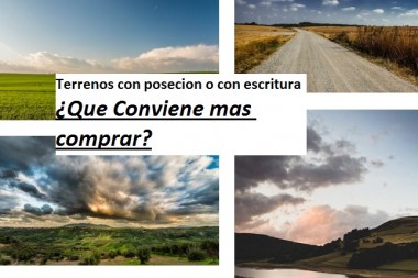 Terrenos con posecion en Bahia Blanca .¿Conviene buscar para comprar? ¿o convienen terrenos con escritura?