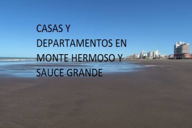 Monte hermoso en la Provincia de Buenos aires: ¿por qué elegir casas o departamentos para vivir aquí?