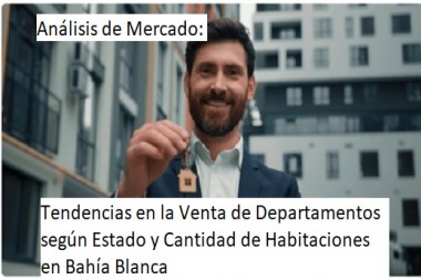 Análisis de Mercado: Tendencias en la Venta de Departamentos según Estado y Cantidad de Habitaciones en Bahía Blanca