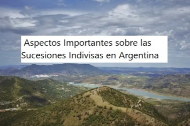 Claridad en la Complejidad: Aspectos Importantes sobre las Sucesiones Indivisas en Argentina