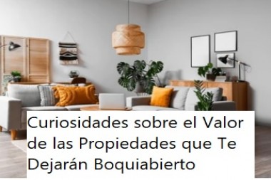 Curiosidades sobre el Valor de las Propiedades que Te Dejarán Boquiabierto