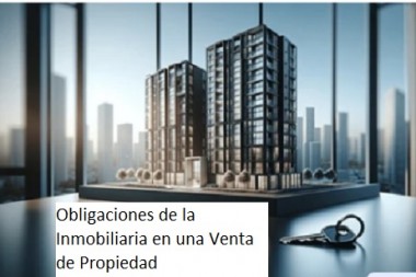 Inmobiliaria en Bahia blanca. Obligaciones de la Inmobiliaria en una Venta de Propiedad