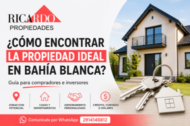 Busco comprar casas en Bahía Blanca: ¿por dónde empezar?